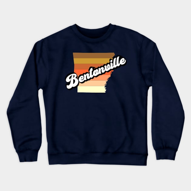 Bentonville Crewneck Sweatshirt by Happy Asmara